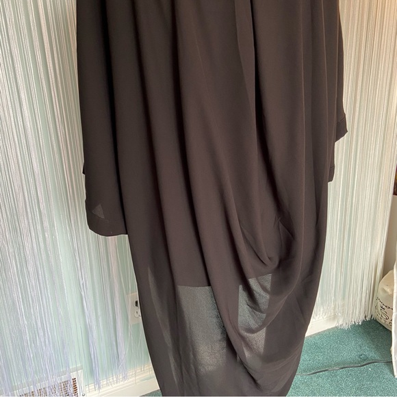 Asos Draped Black Kimono Cardigan Size US 0 NWT - Picture 11 of 17